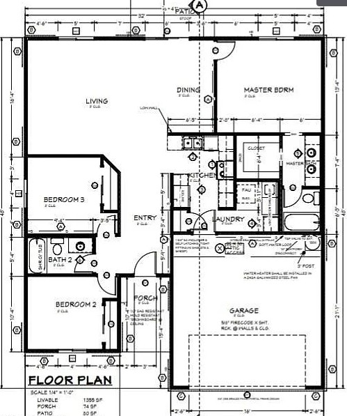 Compass floor plan
