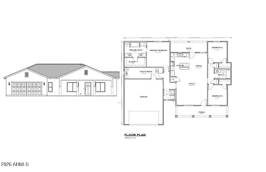 Elevate floor plan